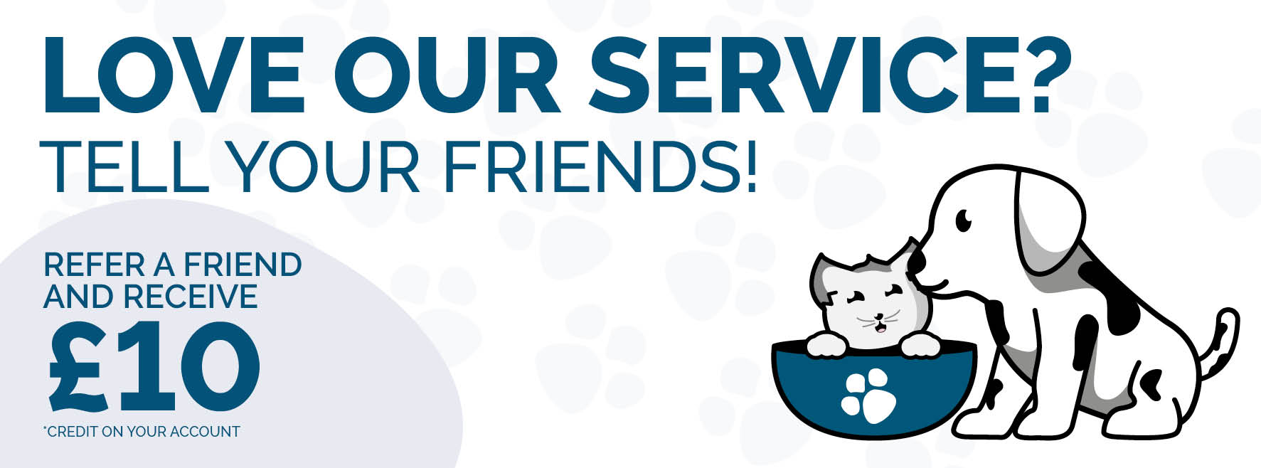 Love our service? Tell your friends!